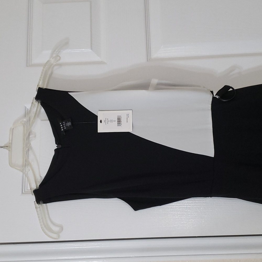 DKNY Black and White Dress. NWT.